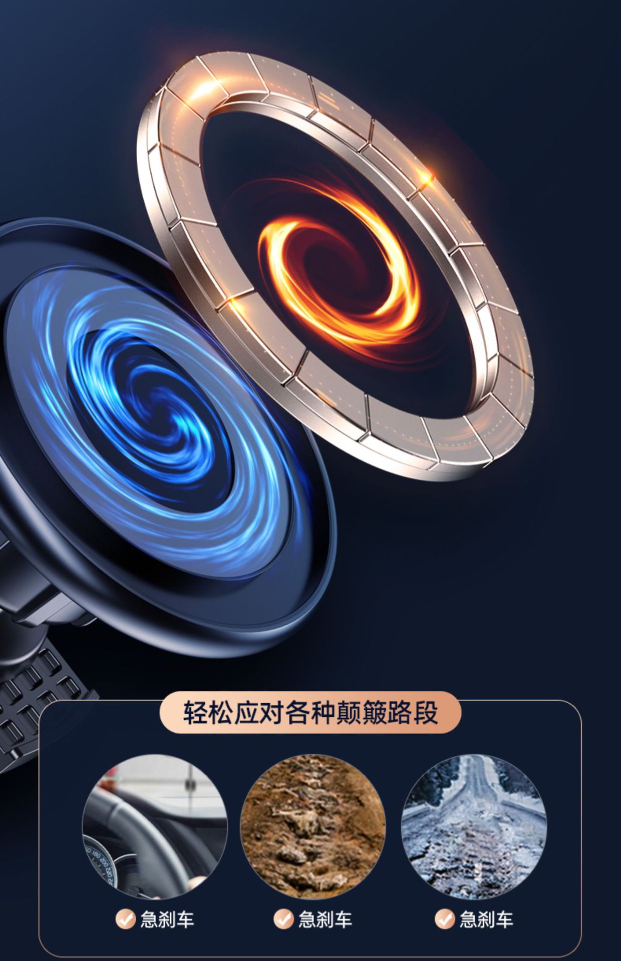 magsafe强磁吸车载手机支架 苹果12/13新