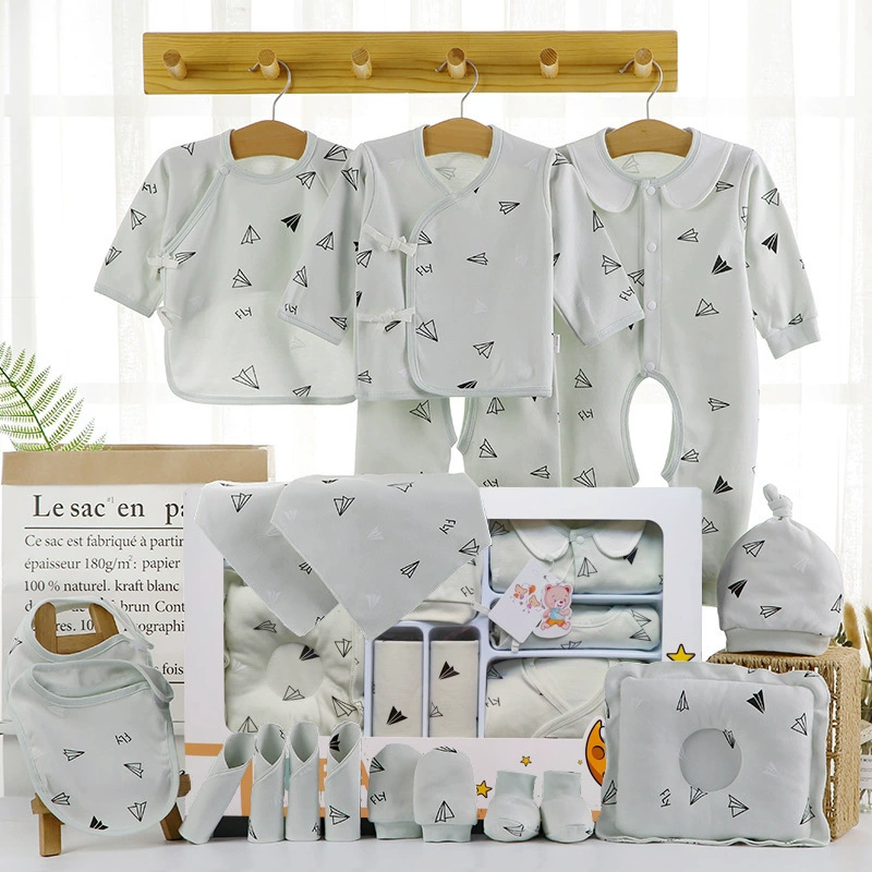 Подарочная коробка Baby Gift Box Set, 18–22 предметов одежда для новорожденных унисекс демисезонная, подарочная коробка со стеклом