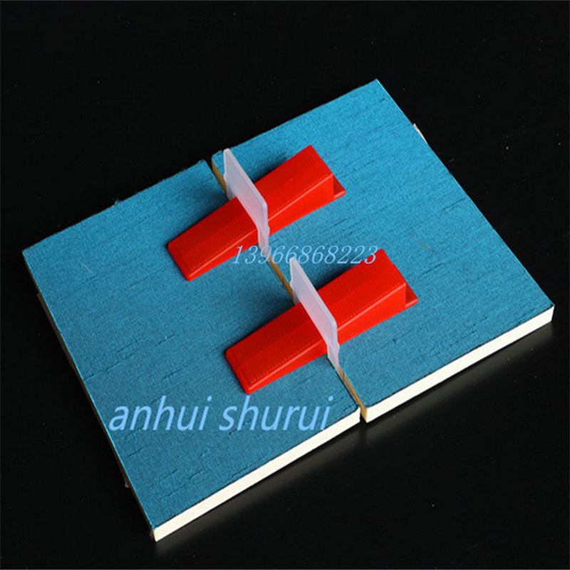 2.5mm瓷砖找平器 泥工辅助工具调平器定位器铺垫地砖彩色推紧钳