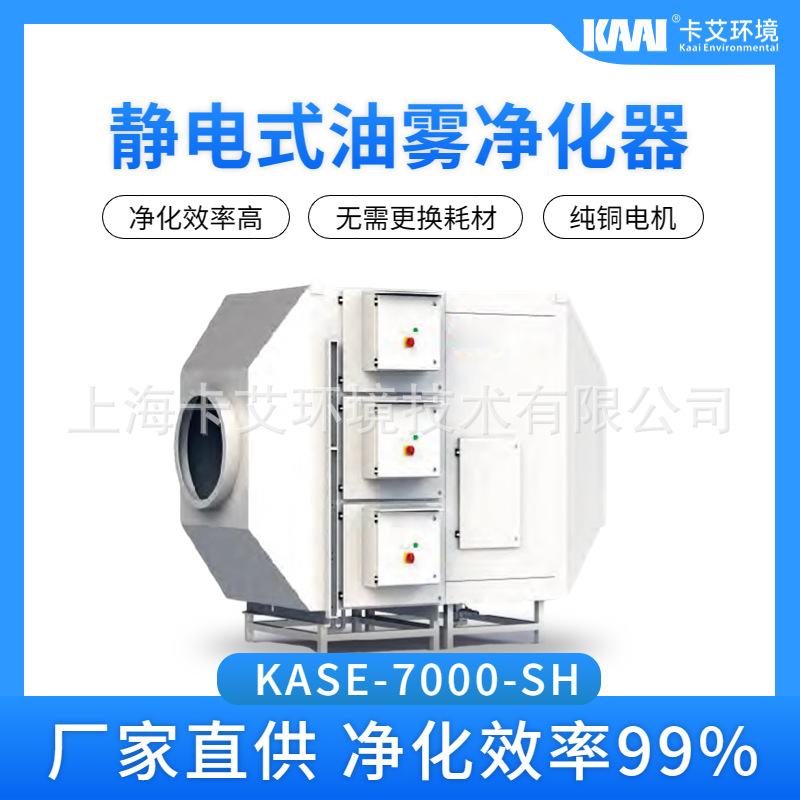 立式静电式油雾净化系统 工业废气处理设备 油雾分离器油烟净化器