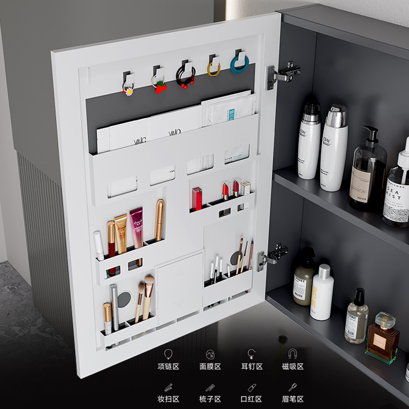 gabinete de baño de piso de aluminio espacio combinado baños cerámicos todo en uno lavabo balcón doméstico lavabo