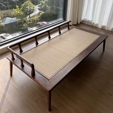 新中式罗汉床现代简约榆木贵妃蹋禅意沙发客厅床榻阳台休闲沙发床