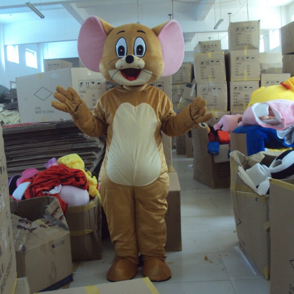 Jerry Rat Walking Cartoon Doll Clothing Head Set Anime Performance…