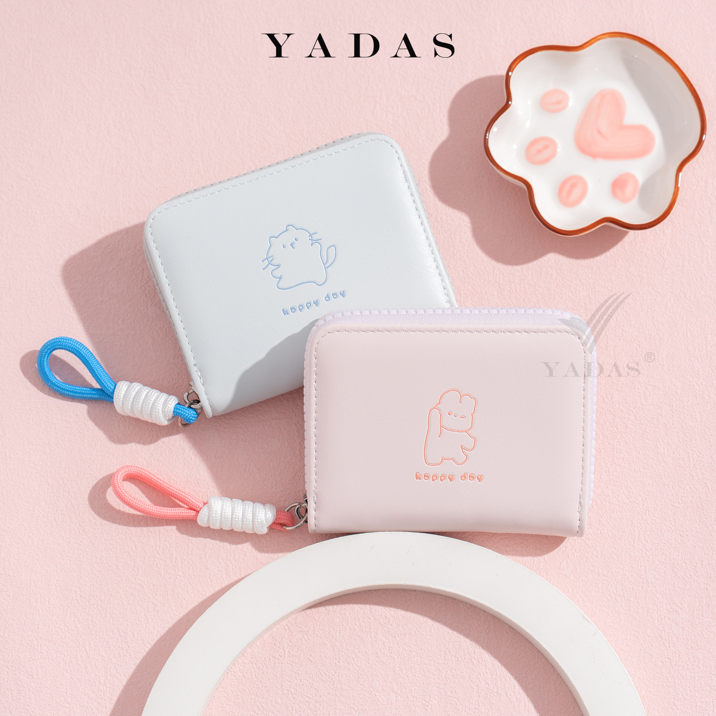 ¡Bolsa de tarjetas! Bolsa de tarjetas de gran capacidad INS Wallet de dama