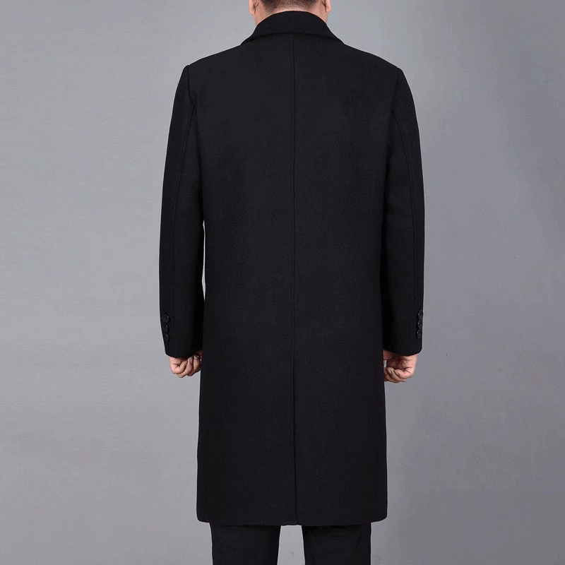 Осеннее шерстяное пальто, trench coat