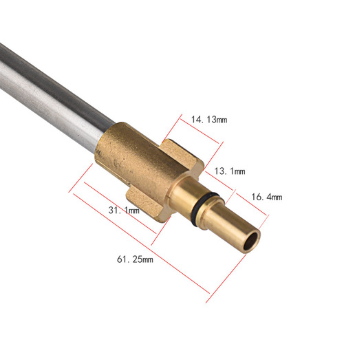 Manufacturer Direct Sale Pressure Washer Nozzle Adapter Connector for Black Decker/AR/Bosch AQT/Copper Parts