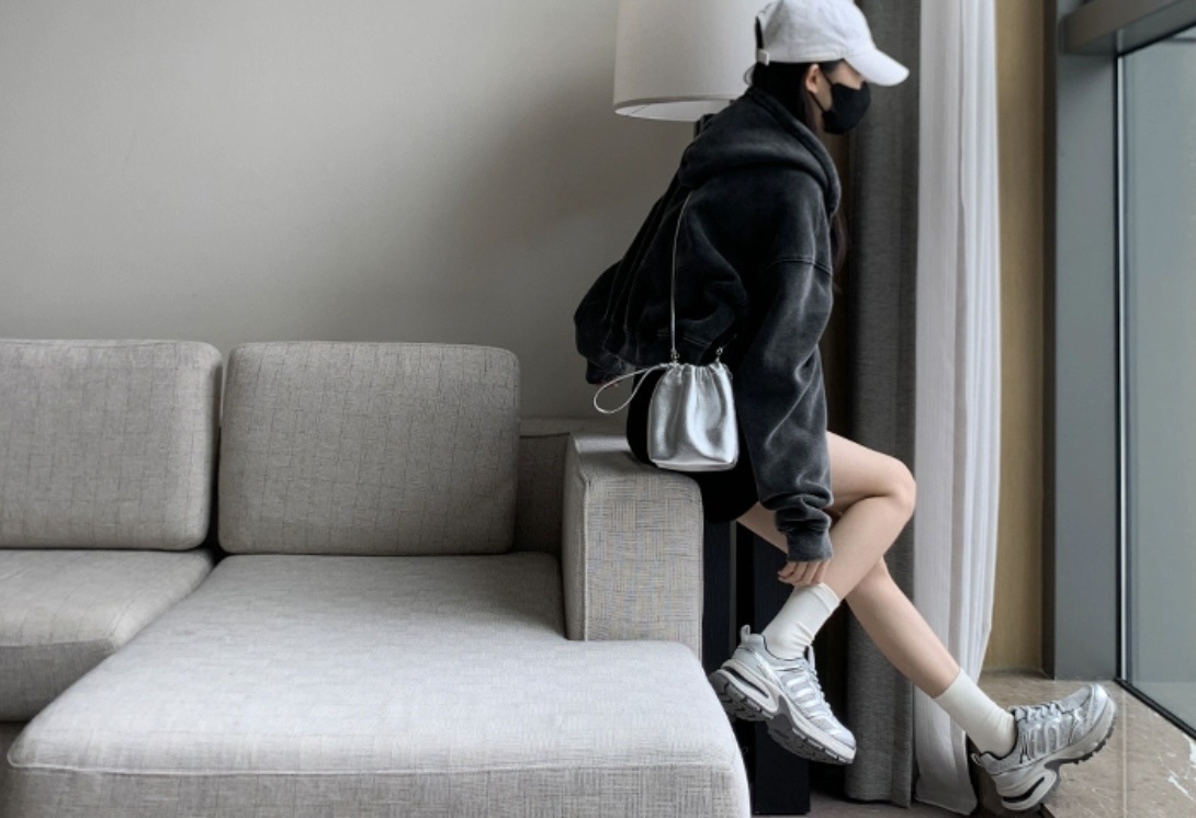 Nuevo bolso bandolera con cordón para teléfono móvil para mujer, minibolso informal versátil a la moda con un solo hombro_voghion.com