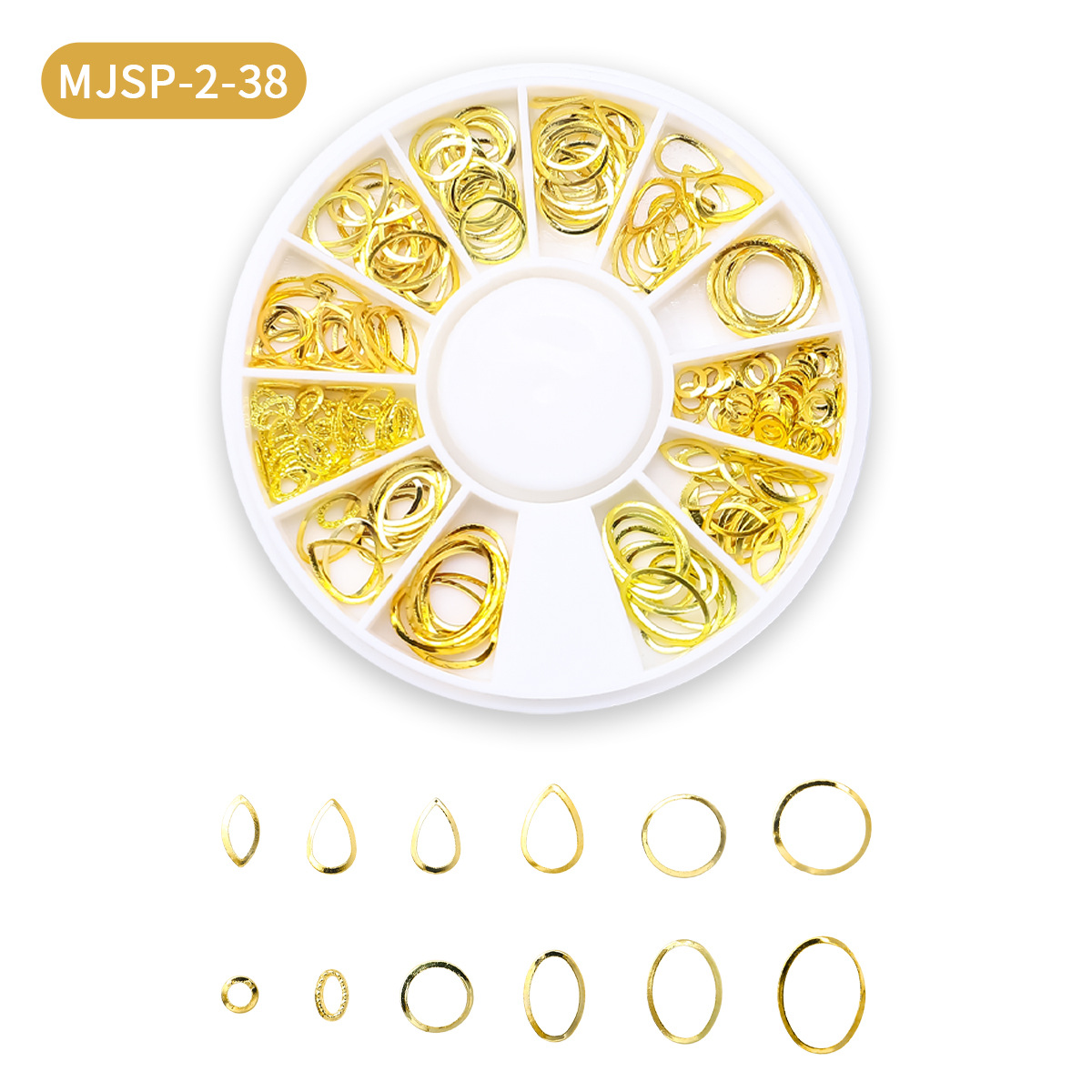 12 taladro de taladro de uñas joyas de taladro de uñas de red rojo plano explosión de taladro de uñas joyas de zircón decoración ultra brillante disco mixto