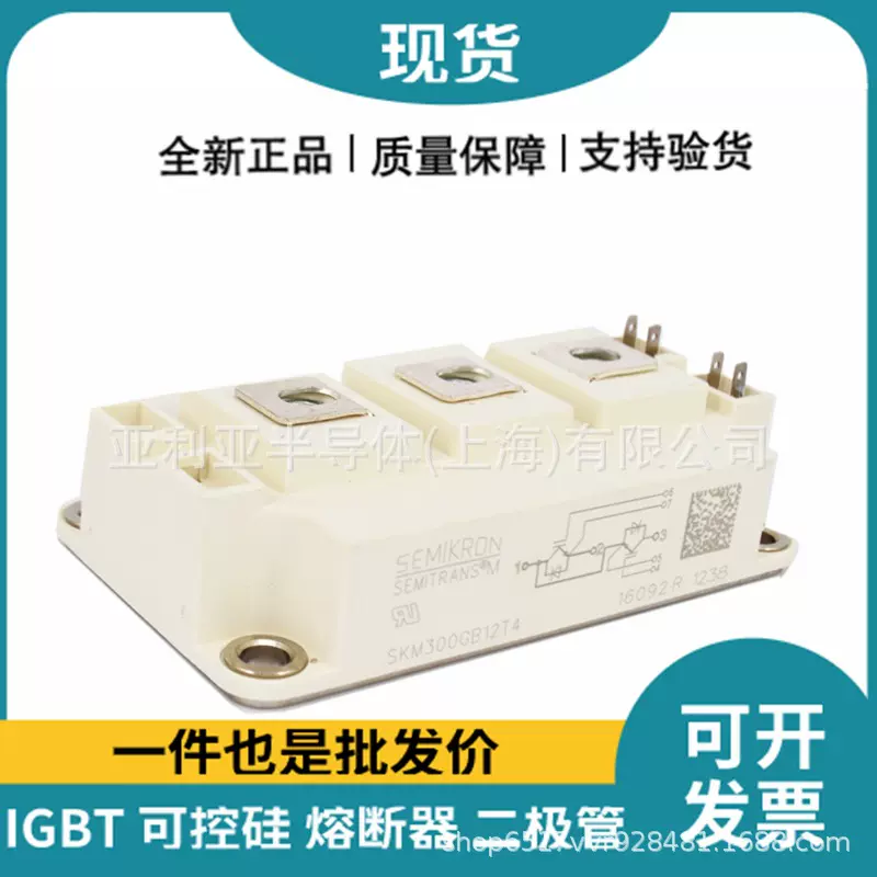 SKM300GB12T4 功率igbt模块 可控硅整流器 半导体模块 新批次