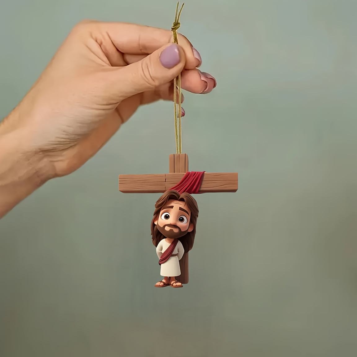 跨境新款2D亚克力情侣挂件汽车内饰车挂背包钥匙扣装饰