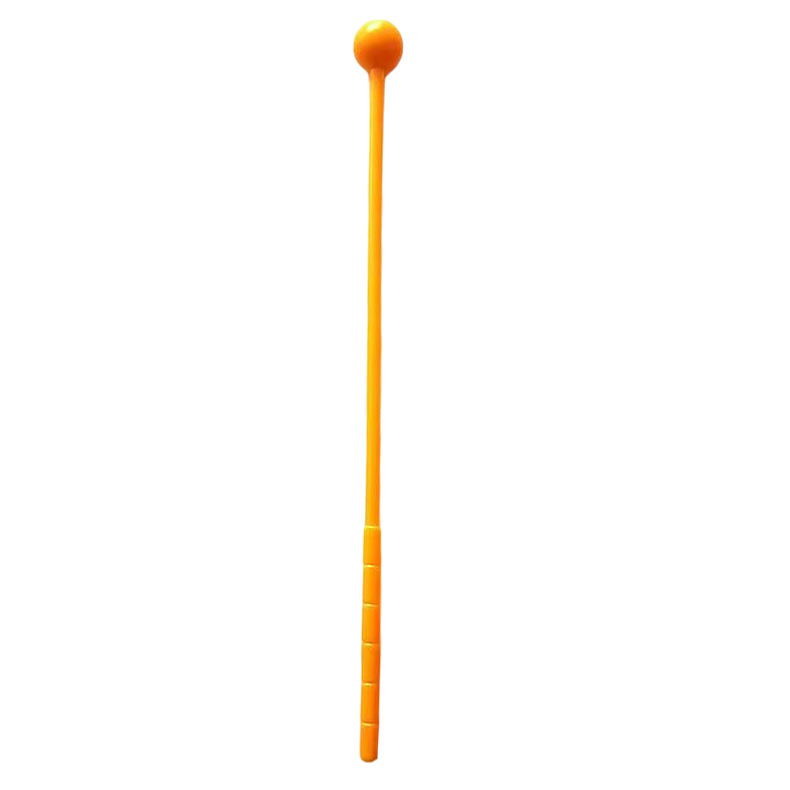 Fabricante al por mayor de instrumentos de percusión Orff, martillo negro de mano, herramienta de enseñanza para niños, baqueta, martillo de tambor, baqueta de plástico