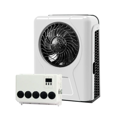 Automotive air conditioning 12/24V Parking Air Conditioner Vehicle - 24v-five-hole-indoor-unit-backpack-outdoor-unit