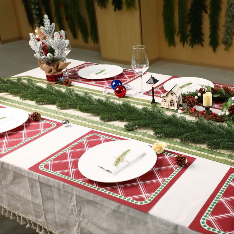 Amazonの人気のヨーロッパとアメリカのクリスマス装飾籐クリスマスシーンレイアウトホームホリデーハンギングデコレーション卸売|undefined