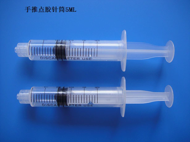 Шприц для инъекций 5 мл, шприц-дозатор, шприц-дозатор с ручным толканием, аксессуары для дозирования