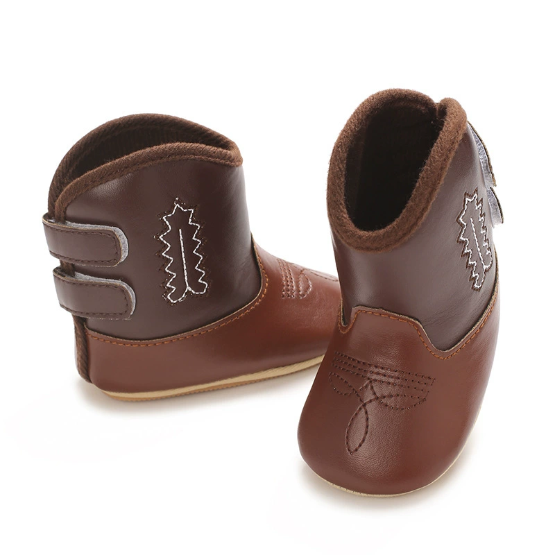 Новые 0-1 год сапоги ребенка весной и осенью