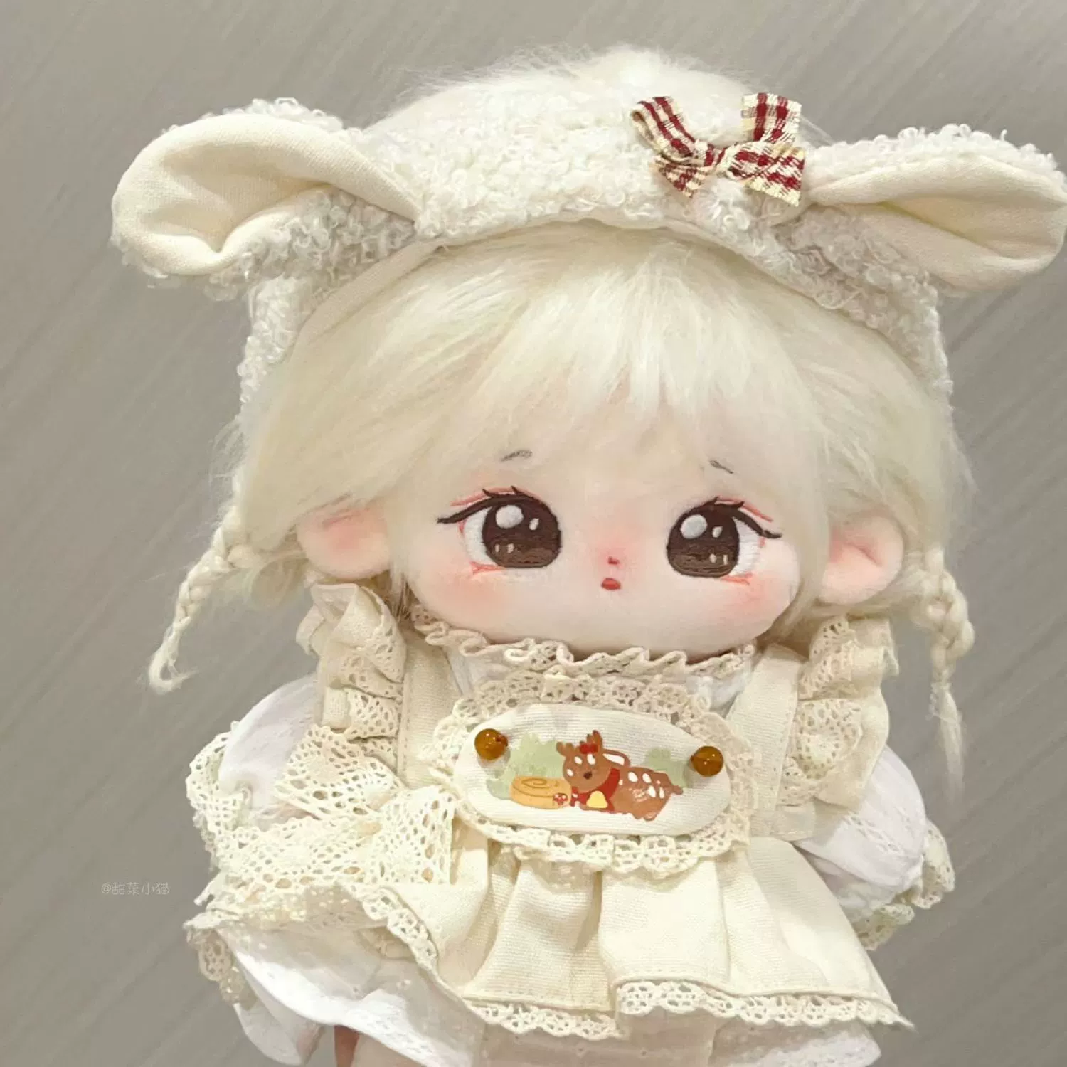 Хлопковая плюшевая кукла для переодевания для любимой, 20 см, подарок на день рождения