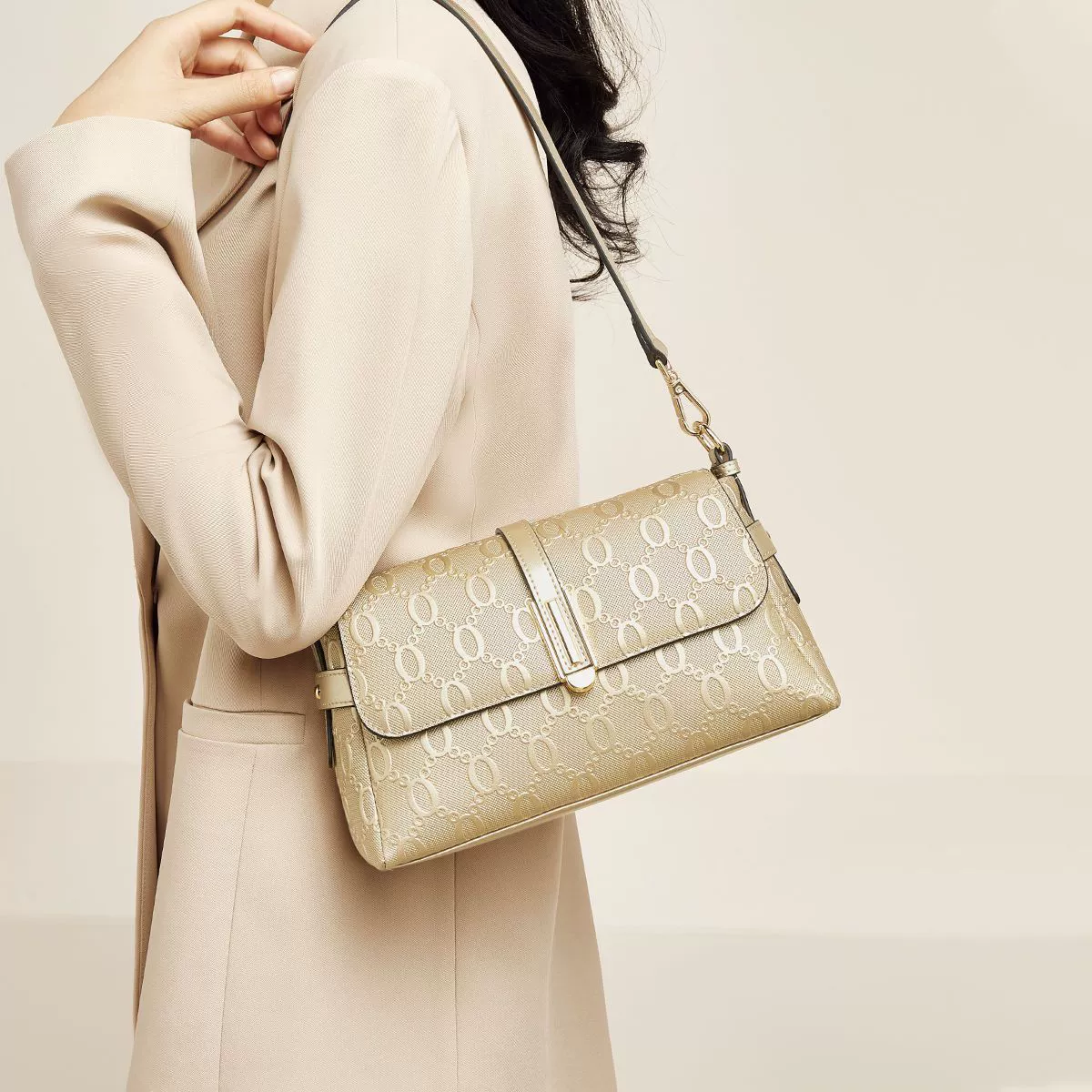 Богемная женская сумка 2025 новый стиль одноплечная модная сумка через плечо для повседневной носки высококачественная кожаная женская сумка