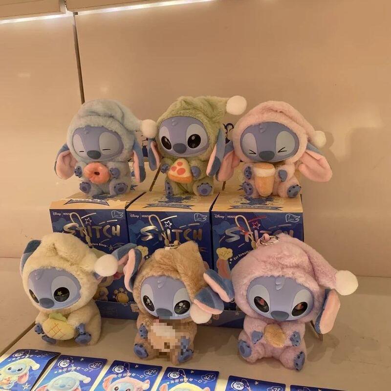 ミニと同じディズニーのスティッチのぬいぐるみ、とても眠くてもビニール製のブラインドボックスペンダントを一口食べたい|undefined
