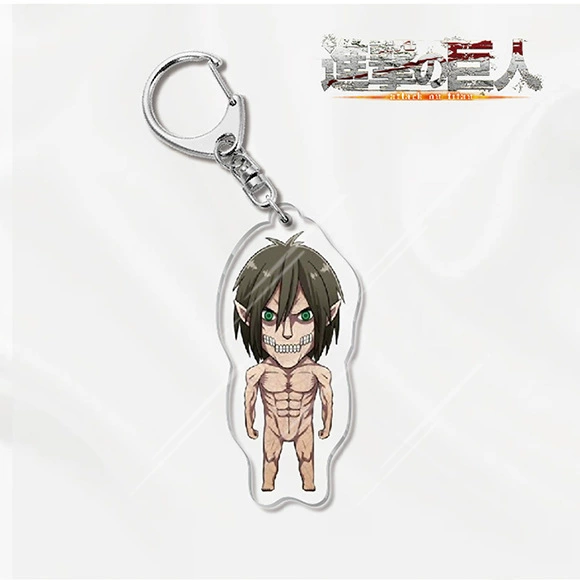 Аниме-игровая атрибутика: акриловый брелок-подвеска Attack on Titan 2 Allen Sanya, креативный подарок