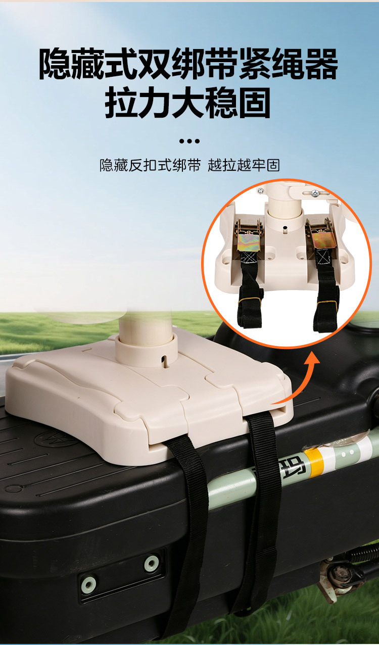 Cross-border electric vehicle child seat, front-mounted foldable electric scooter child safety motorcycle seat, universal for Yadea