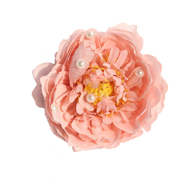Ancient wind peony silk flower 3 Hanfu Datang silk hair hairpin hair…