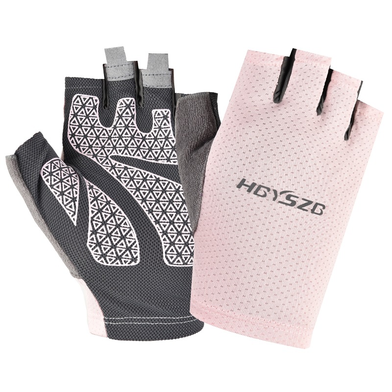 Summer unisex half-finger sun protection sports cycling gloves mesh breathable fitness driving cycling outdoor gloves wholesale