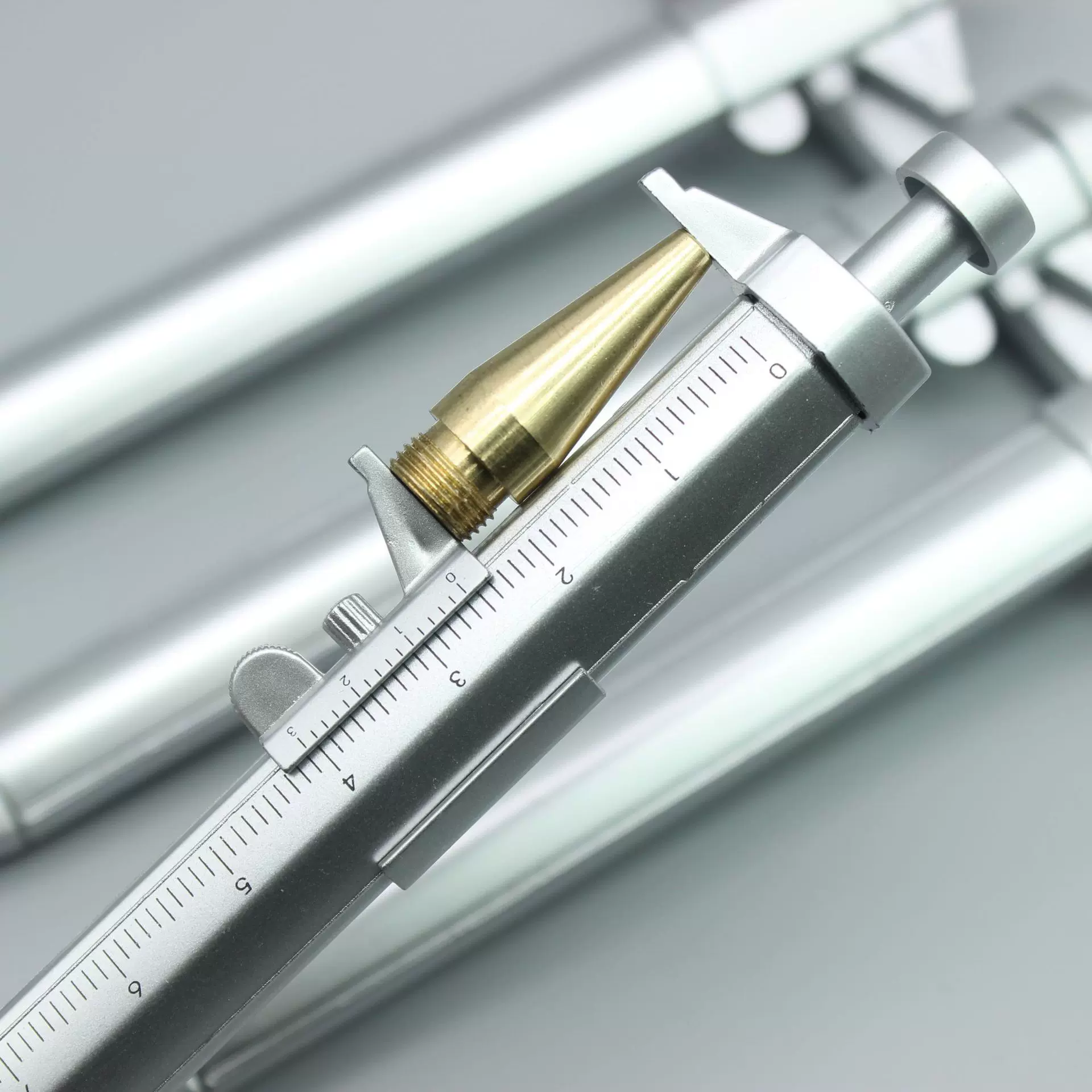 塑料游标卡尺圆珠笔 多功能工具圆珠笔 测量文具用品pen