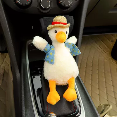 Gear set four seasons universal gear Sürətlər qutusu və əl tormozu başlıqları - general-purpose-straw-hat-duck-gear-sleeve