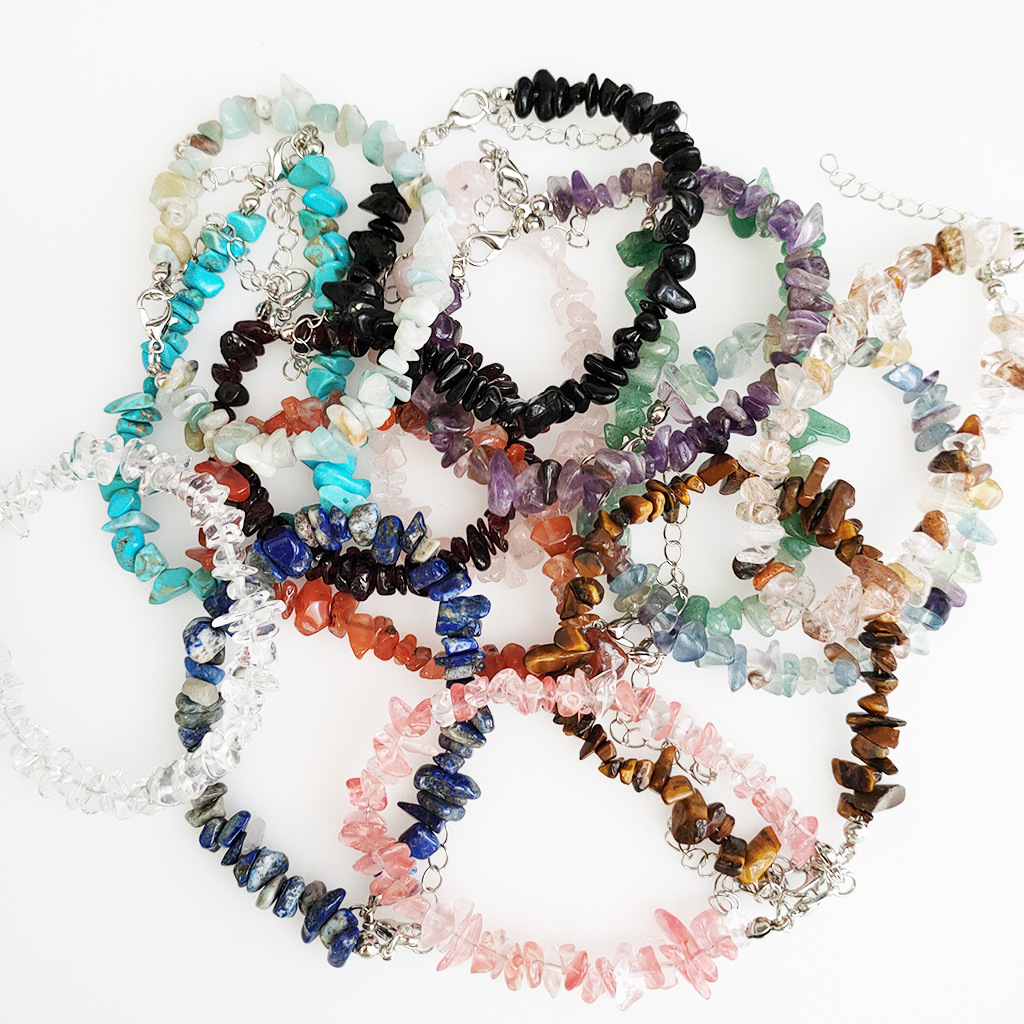 Alloy Chain Material Ethnic Style Geometric Alloy Natural Stone Natural Stone Bracelet In Bulk