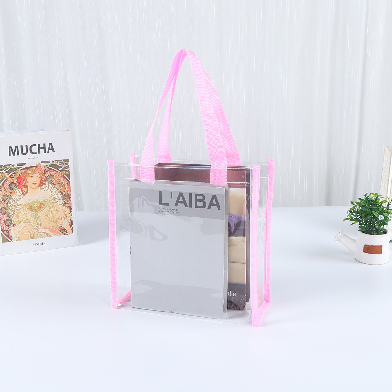 Bolso de PVC personalizado de gran capacidad, bolsa de regalo, bolsa de almacenamiento de cosméticos impermeable para viajes al aire libre, venta al por mayor image 12