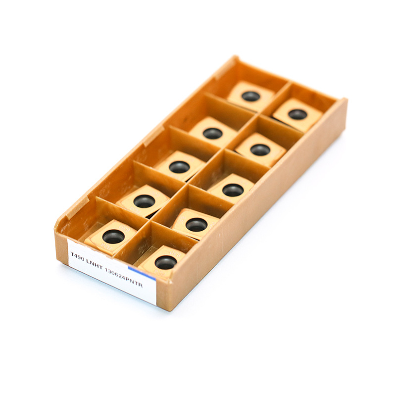 ISCAR铣削刀片  T490 LNHT130612PNTR IC810  螺旋铣刀片