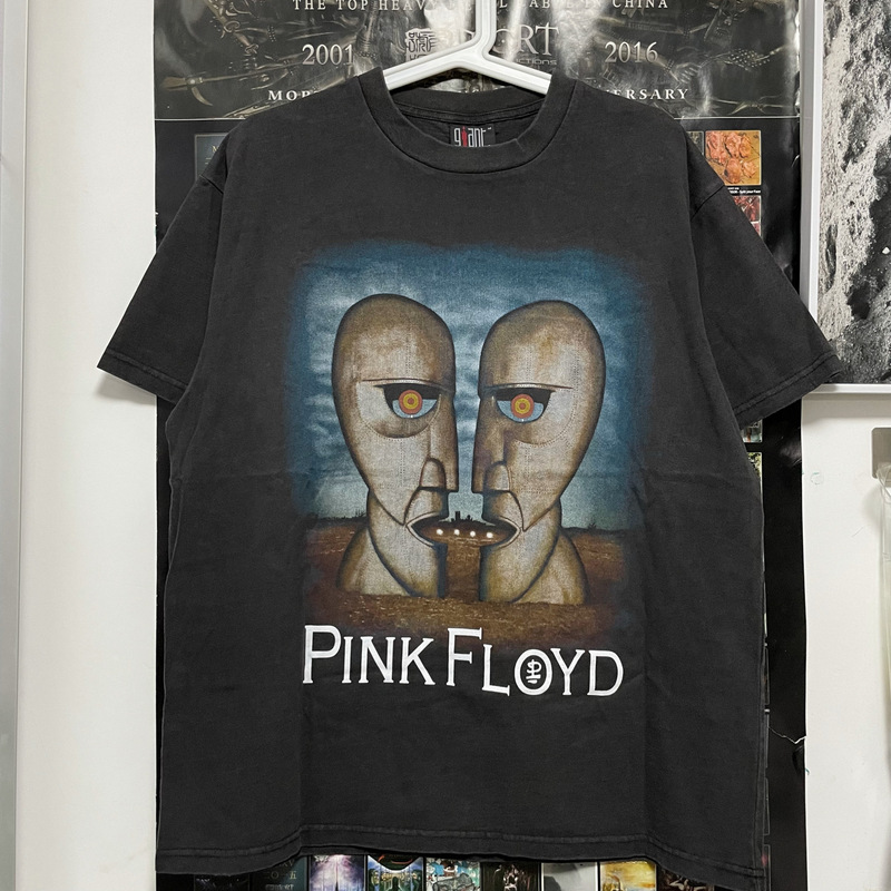 Long-Term Pinkfloyd Pink Floyd Rock Band American Retro Summer Short-Sleeved Cross-Border T-Shirt