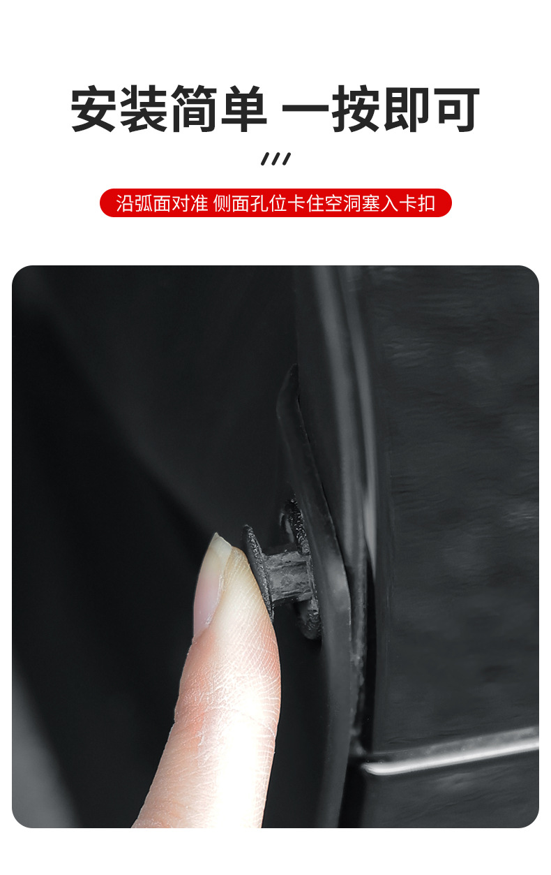 Applicable to Tesla New Version Model 3 fender front and rear tire Fender protective essential car supplies