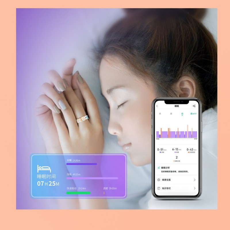 2025年新製品、話題のヘルス管理ハイテクファッションスマートリング、スマートリング、インテリジェントリング|undefined