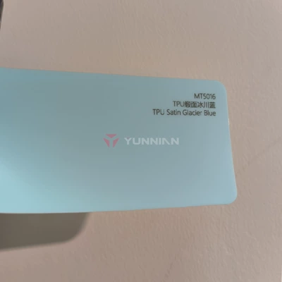 Auto Color Change Film — factory wholesale, cross-border direct sales - tpu-satin-glacier-blue-15215m
