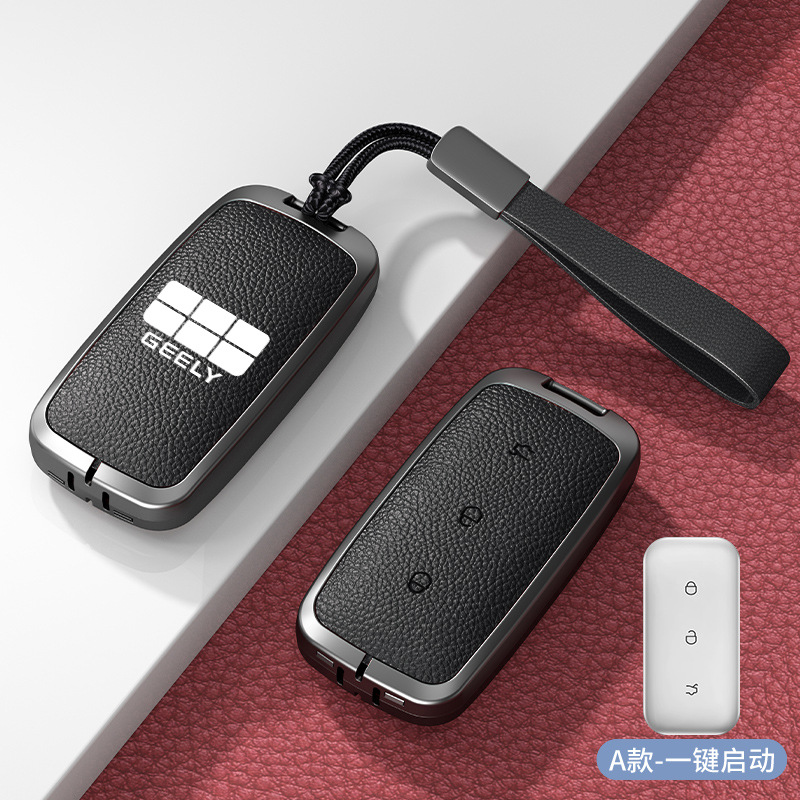 모델 A, 원버튼 시작, 고귀한 검정색 아연 합금 쉘 + 핸드 스트랩