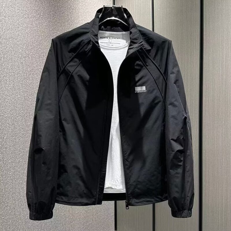 Trendy Brand Outdoor Casual Collar Jacket Men's Autumn Tooling Jacket Men's Jacket New 2024