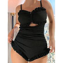 M 91678 Conservative Slimming One Piece Swimsuit ��������Ӿ