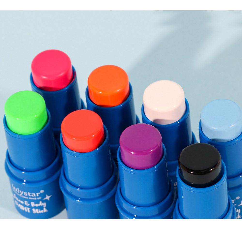 Halloween body cream, makeup, water-soluble fluorescent facial stage painting stick_viptrois.com