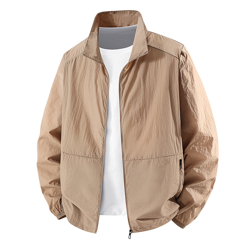 Men's Clothing Summer Thin Jacket Ice Silk Quick Drying Sun Protection Clothing Men's Breathable Outdoor Fishing Clothing Skin Clothing_voghion.com