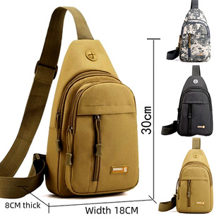 Universal backpack, chest bag, pack, sports equipment, waterproof bag strap one shoulder for fishing, full set