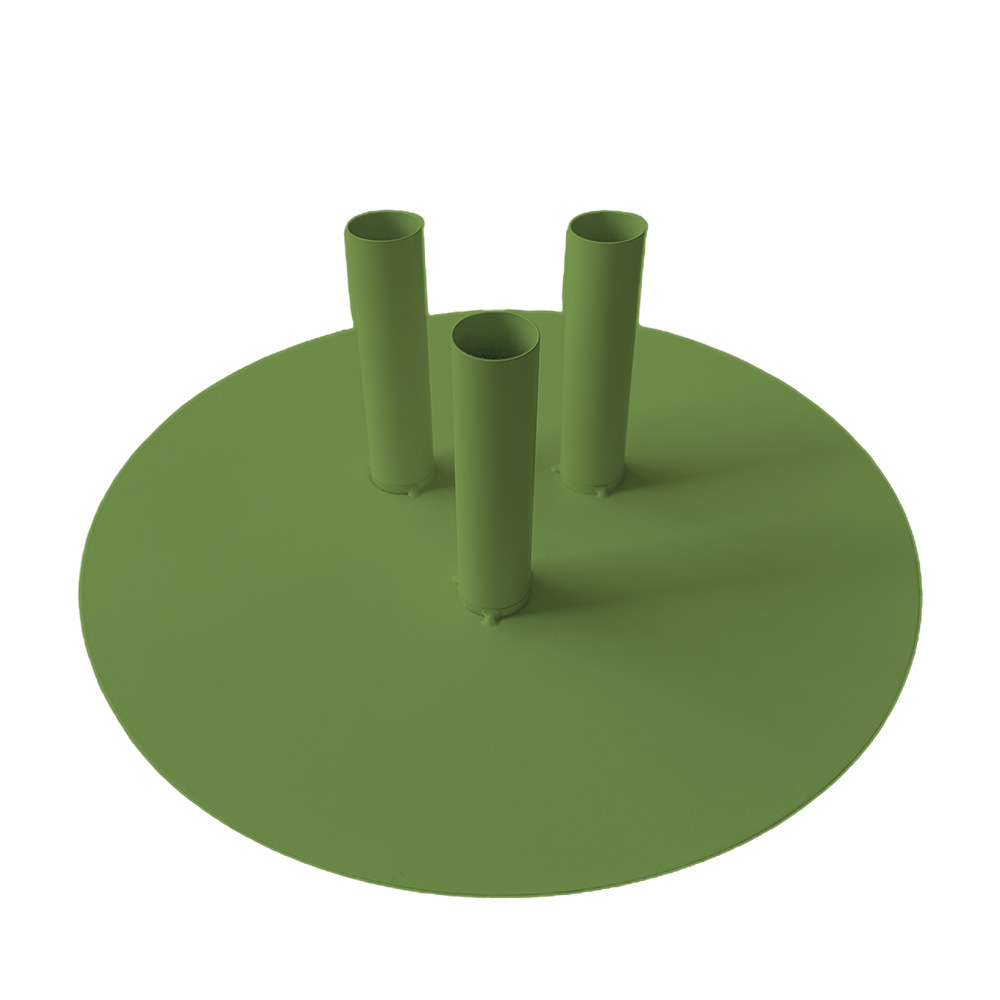 Cross-border detachable base green