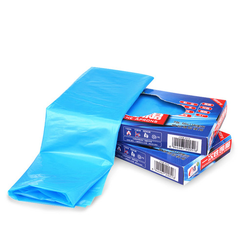 e clean disposable apron picnic kitchen hospital painting labor insurance plastic sleeveless thickened waterproof and oil-proof apron