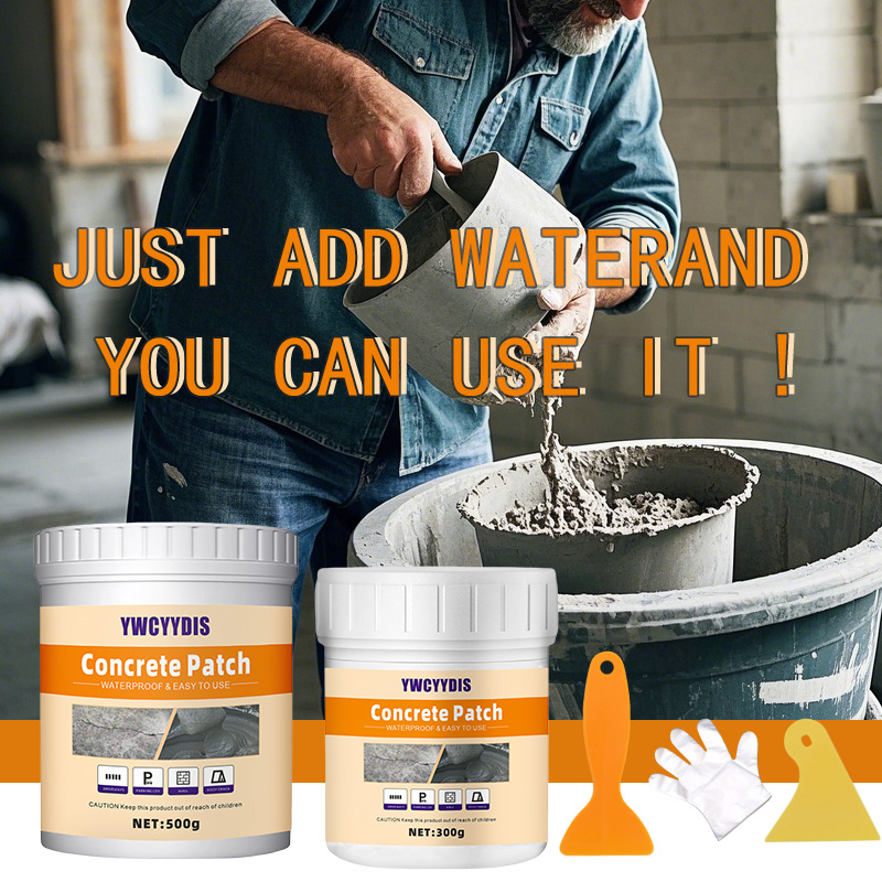 YWCYYDIS屋顶外墙裂缝补漏水泥砂浆 混泥土建筑物 防裂 跨境英文