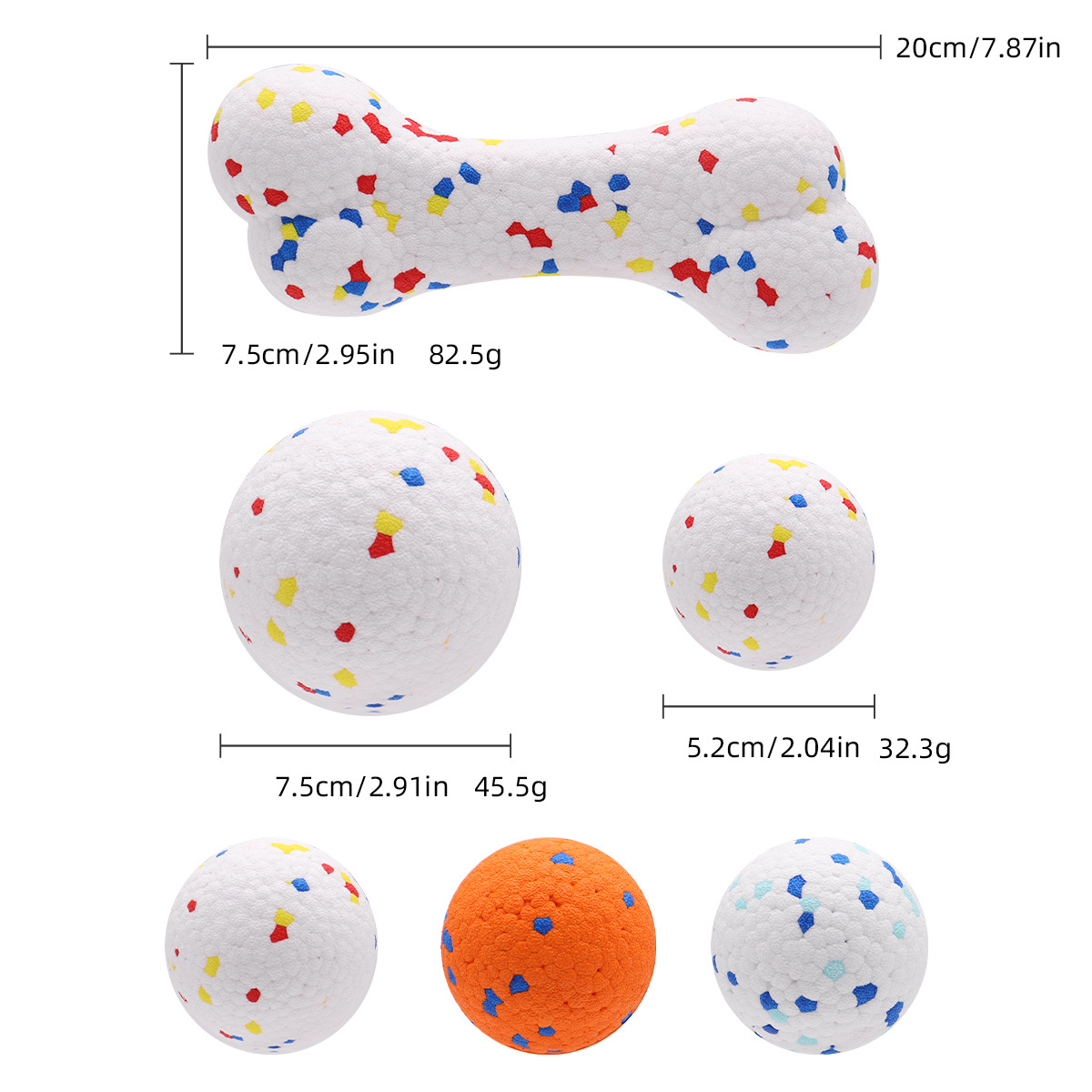 Los juguetes para mascotas no son malos para morder pelotas explosivas