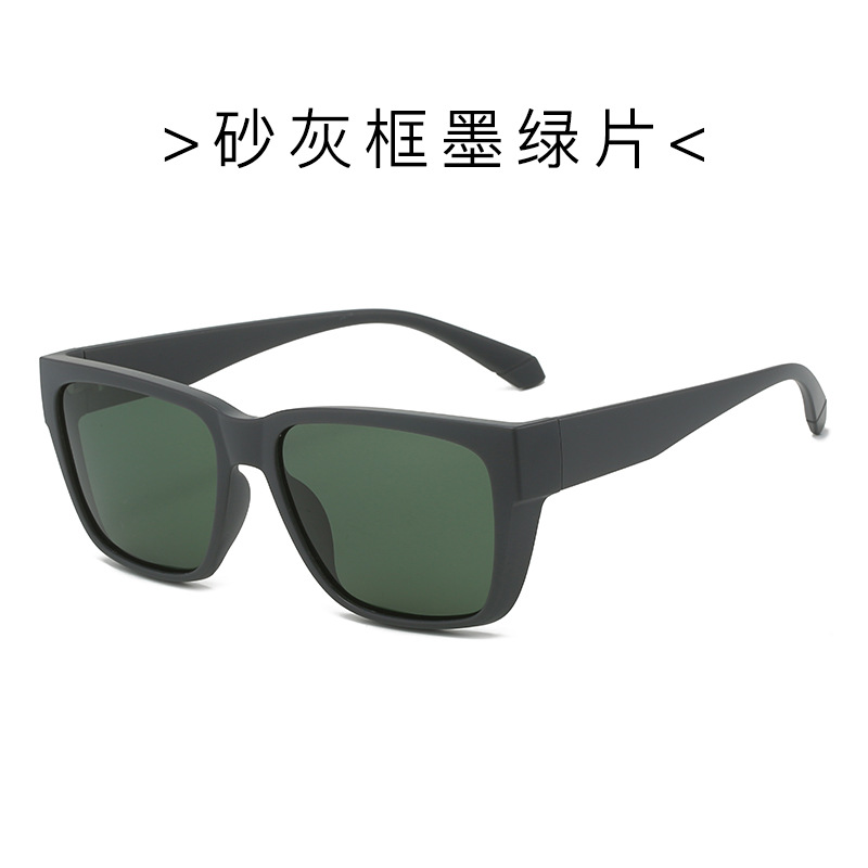 2024 ventas directas de la fábrica nuevas gafas de sol retro europeas y americanas gafas de sol polarizadas de moda transfronteriza gafas de sol de moda de tiro en la calle