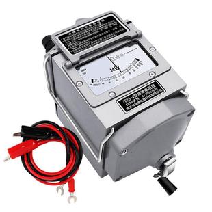 Nanjing hand meter 500v megohmmeter 1000v insulation resistance tester 2500v electrical resistance meter zc25-3