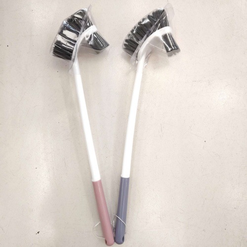 30 tipos de cepillo de inodoro de plástico creativo cepillo de inodoro multicolor sin esquina muerta cepillo único limpieza de baño doméstico