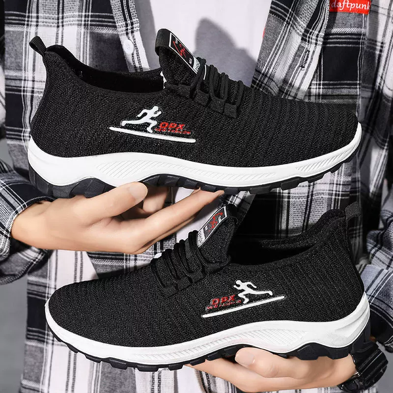 2025春季透气男士女士新款软底运动透气轻便休闲舒适韩版跑步单鞋