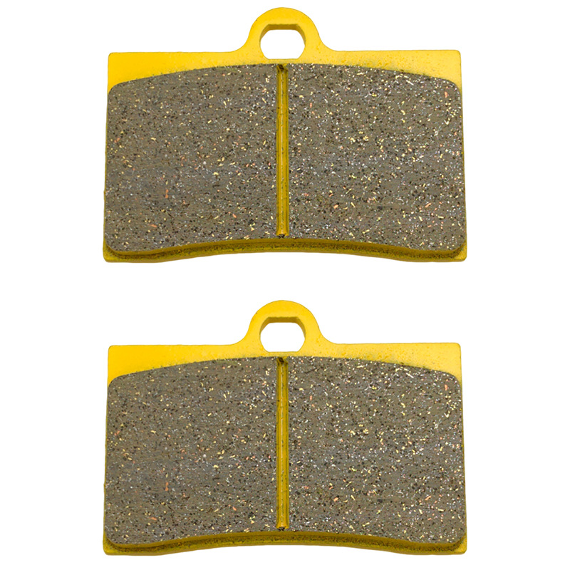 Pastillas de freno de abulón grande, pinza de cuatro pistones modificada para vehículo eléctrico, freno de disco de motocicleta a base de cobre de cerámica, venta directa de fábrica